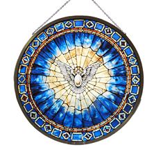 TIFFANY HOLY SPIRIT STAINED GLASS